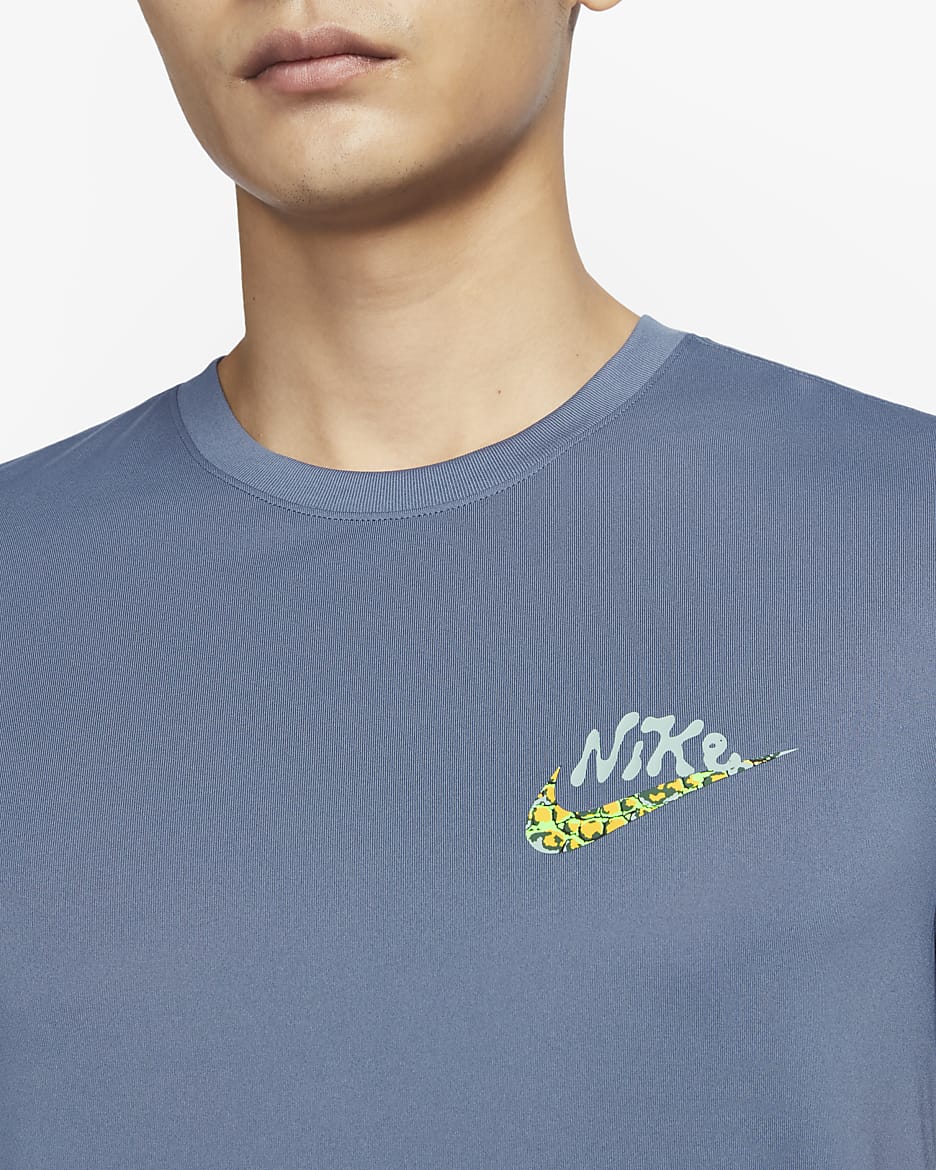 Nike diffused blue shirt online